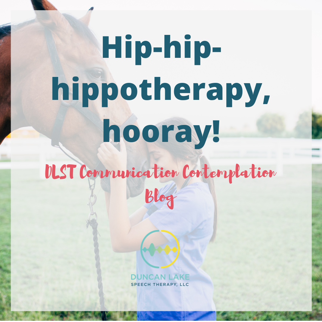 Hip-hip-hippotherapy, hooray!