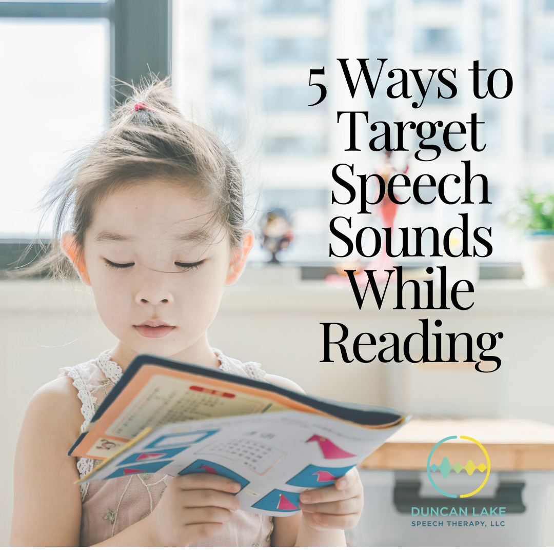 DLST At-Home Speech: Five ways to target speech sounds while reading