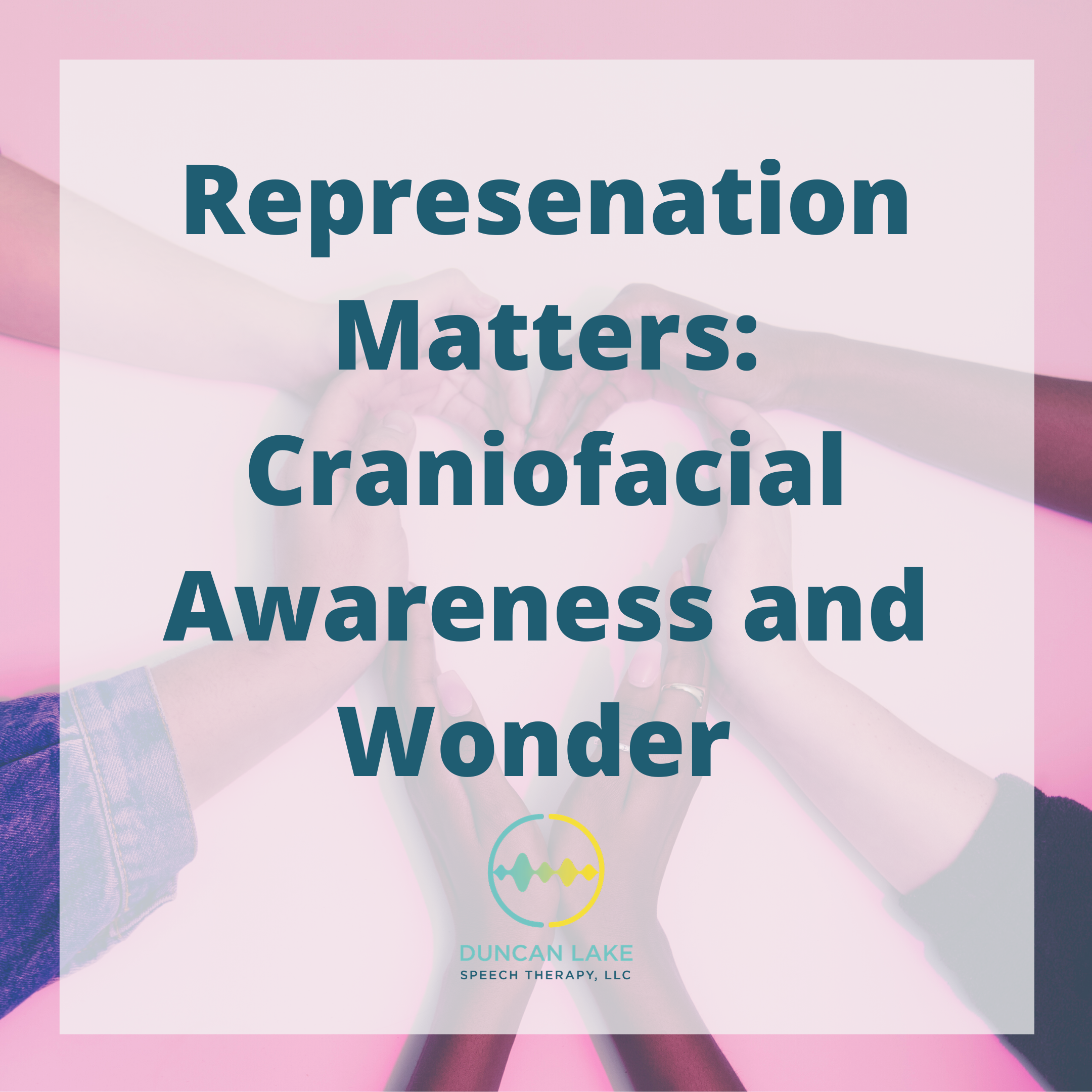 Representation matters – Craniofacial awareness and Wonder
