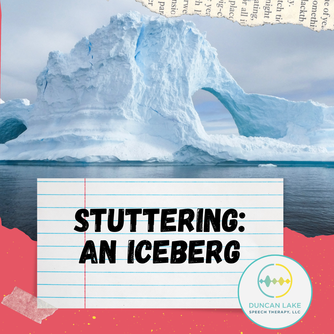 Stuttering – an iceberg