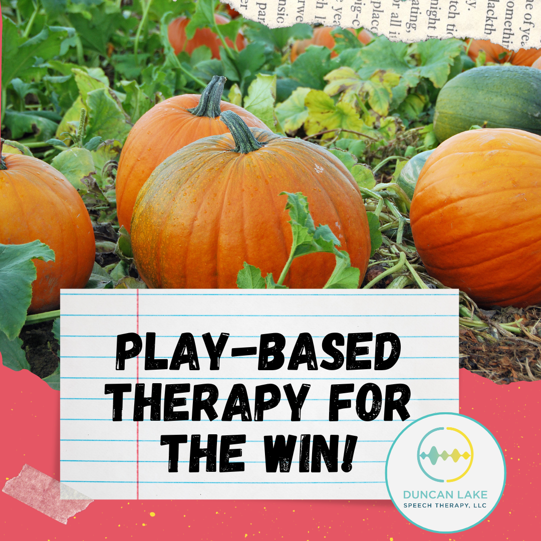 Play-based therapy for the win!